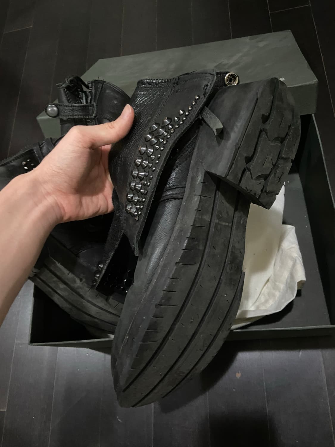 kmrii 1602-BO07 chrome boots 10 상품이미지3