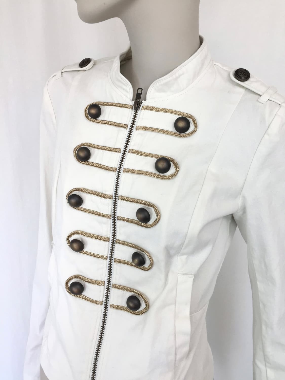 White Napoleon design Jacket 상품이미지4