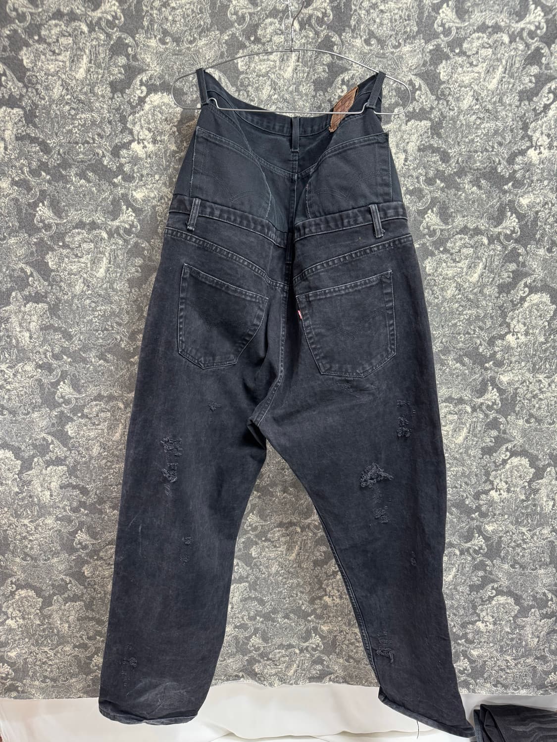 revi's 1850 리바이스 501 커스텀 데미지 데님 팬츠 상품이미지4