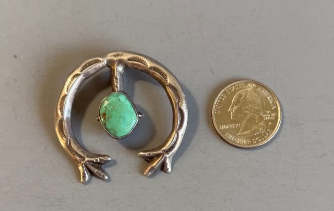 1900s 빈티지 나바호 네이티브아메리칸 나자 펜던트 상품이미지3