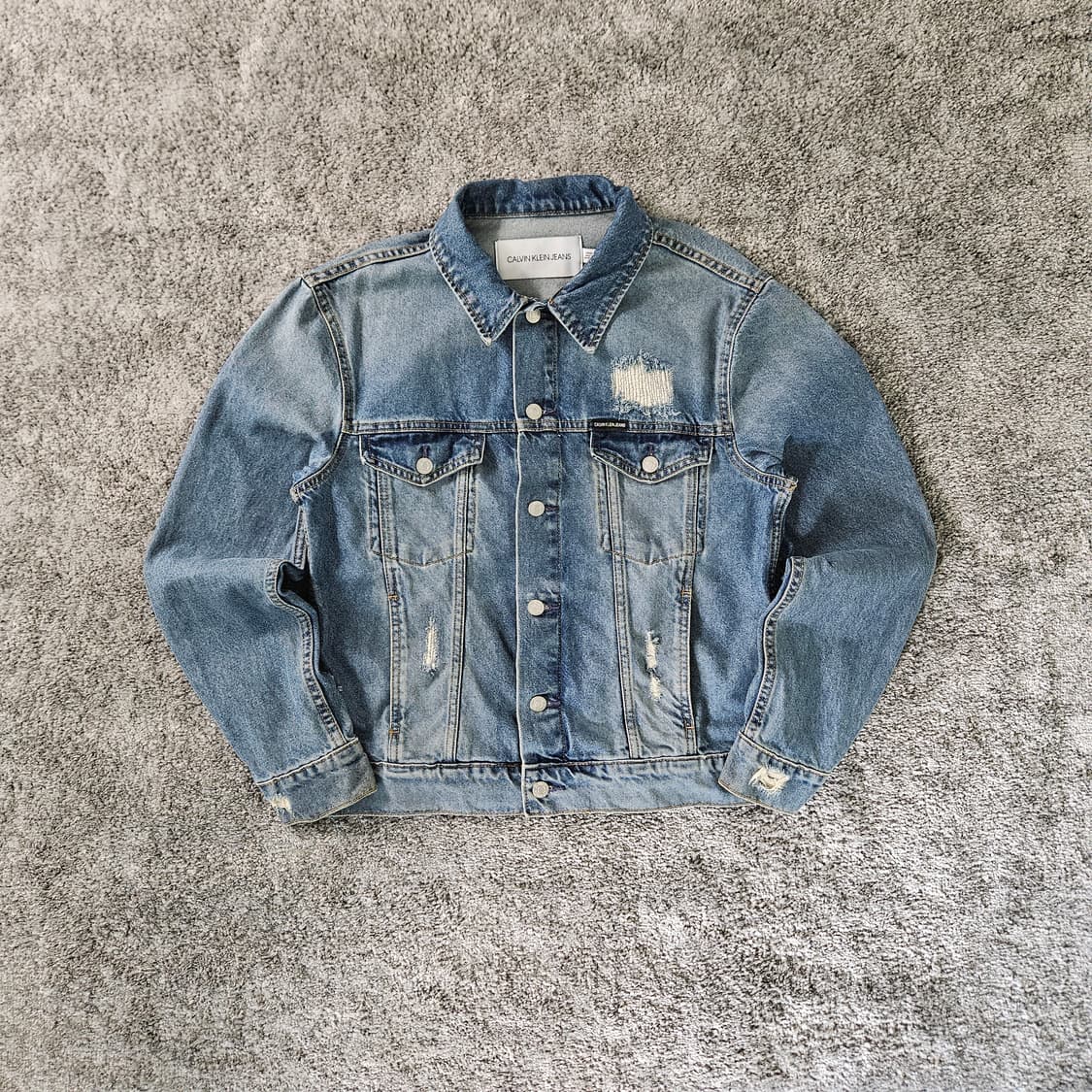 캘빈클라인진 데님 자켓 상품이미지1