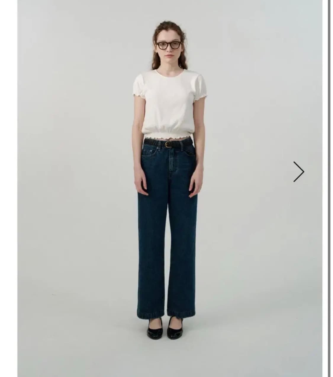 더바넷 White Lettuce-Hem T-Shirt 상품이미지2