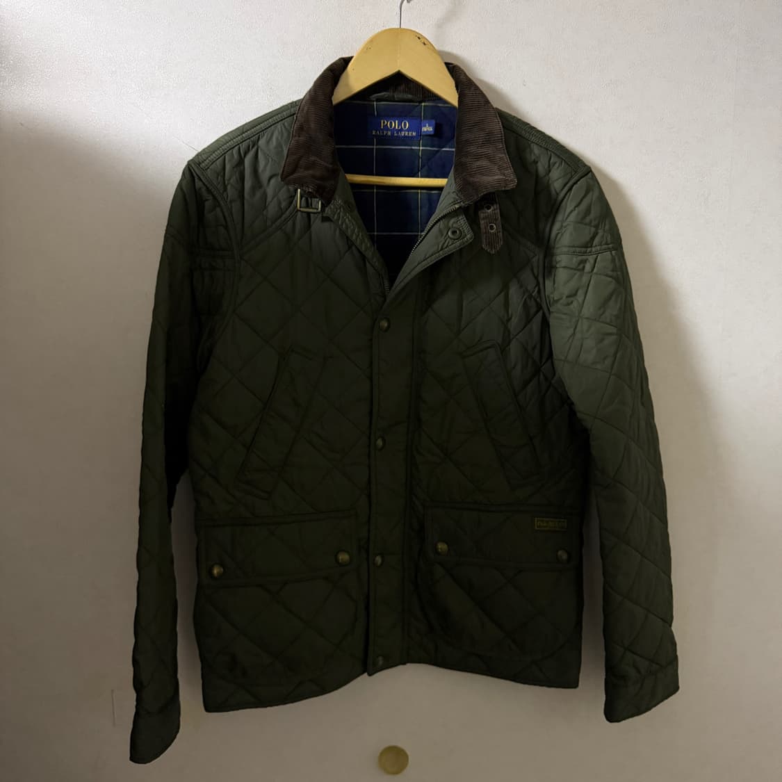 폴로 랄프로렌 코듀로이 퀄팅 자켓 S  상품이미지9