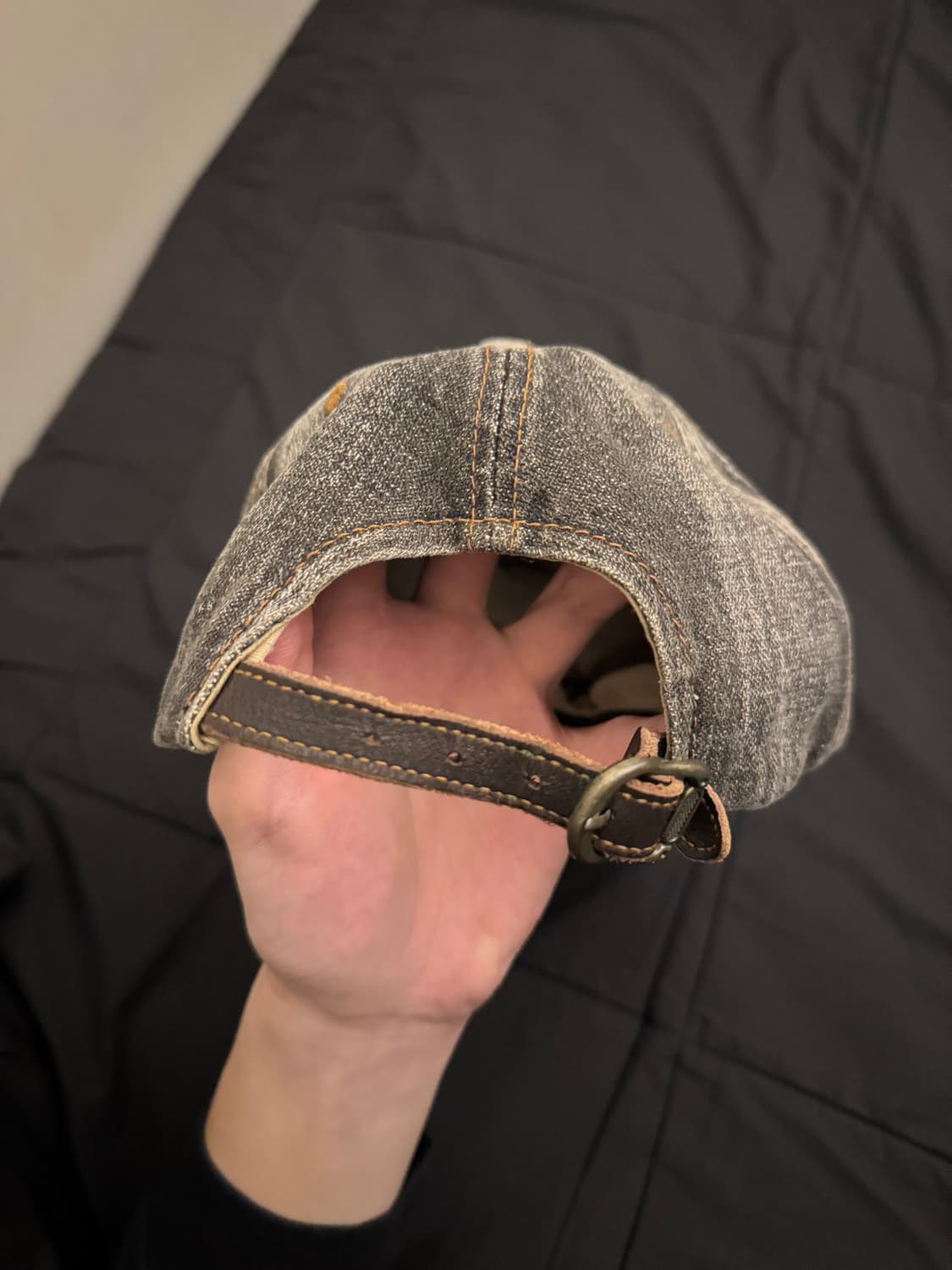 핑크팬서 y2k 데님 그런지 볼캡 상품이미지4