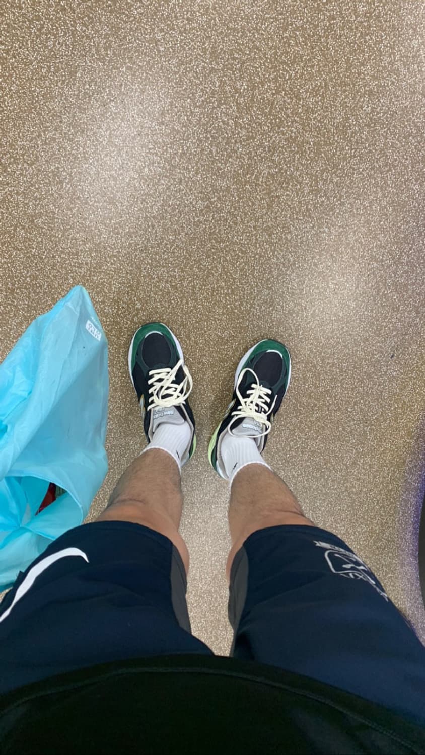 뉴발란스990 USA 한정판 블랙그린 280 상품이미지1