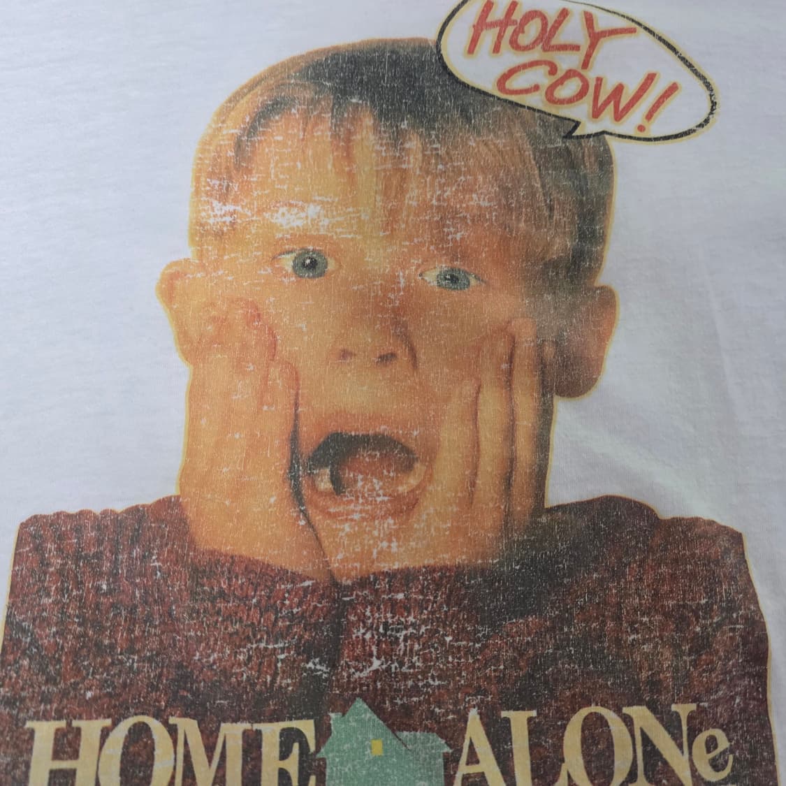 [OS] 90s 나홀로집에 HOLY COW KFC 빈티지 티셔츠 무비티 상품이미지2