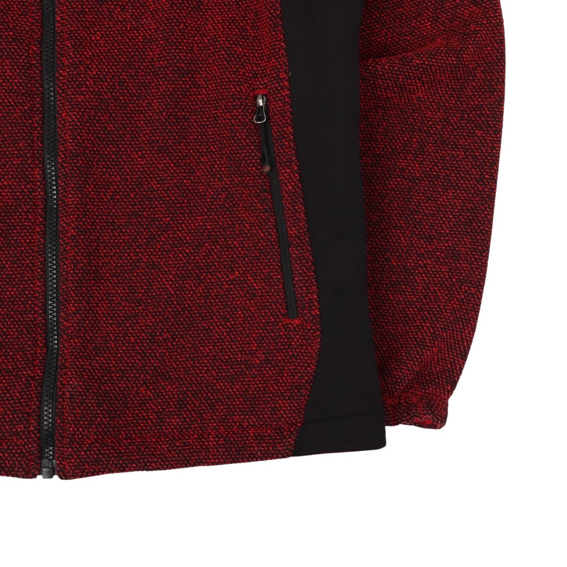 몽벨 레드 플리스 집업 자켓 상품이미지4