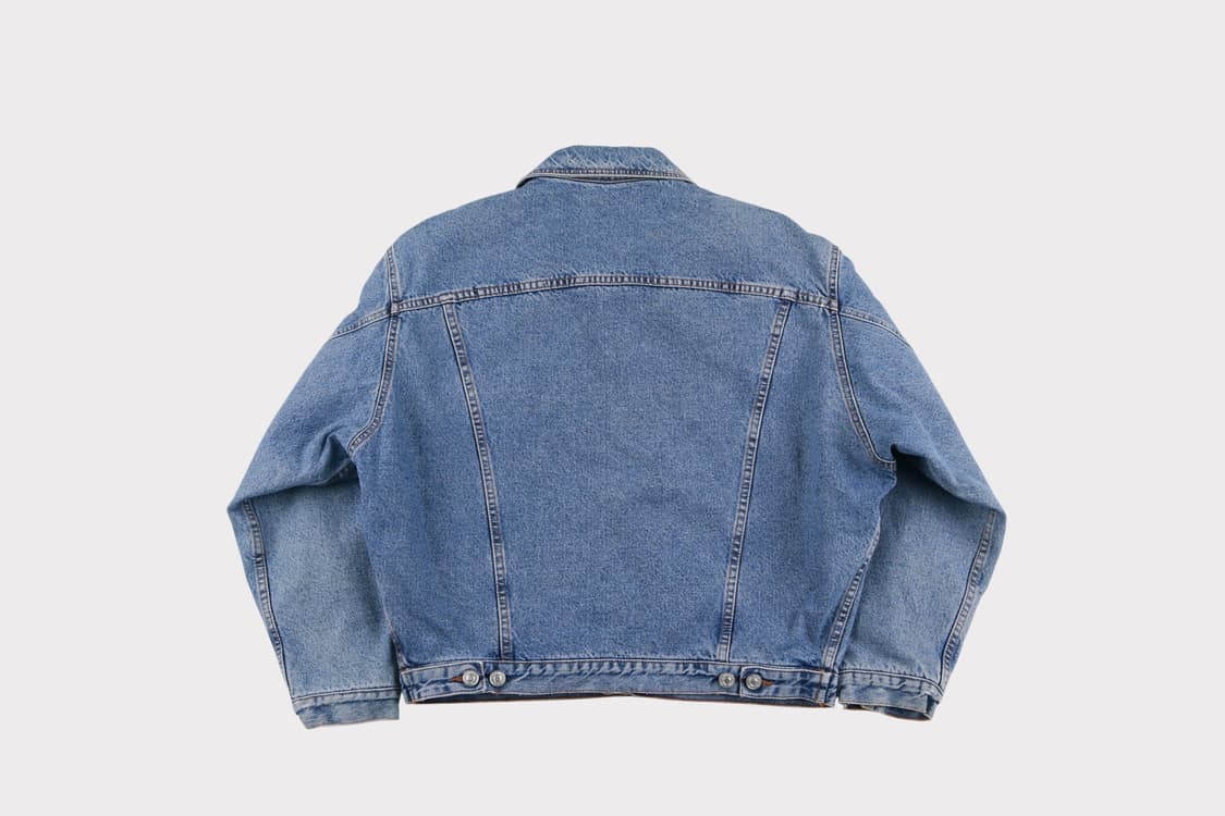 [M] 90's 베네통 트러커 데님자켓 상품이미지6