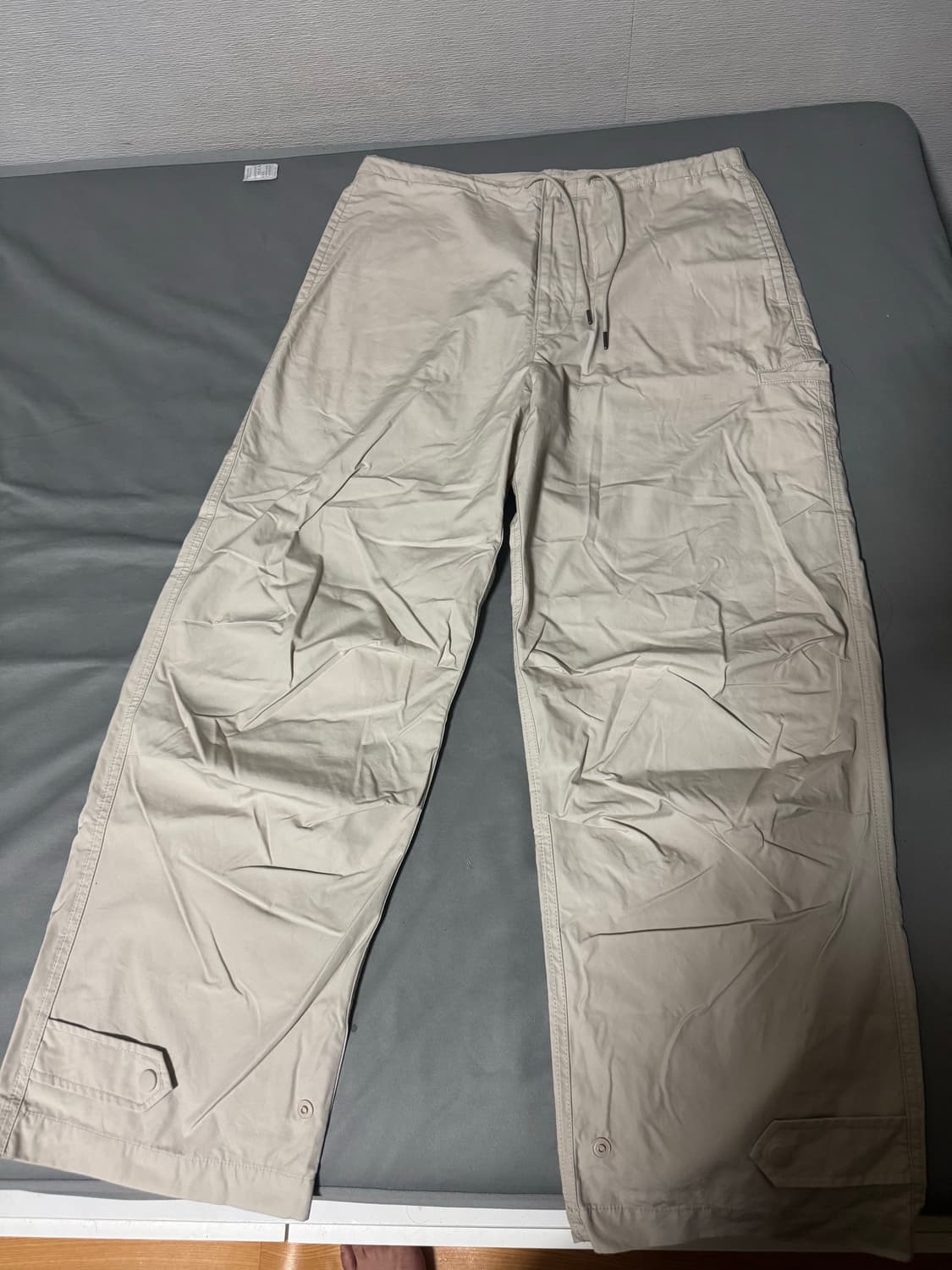 유니클로 U 와이드 파라슈트 팬츠 M 상품이미지4