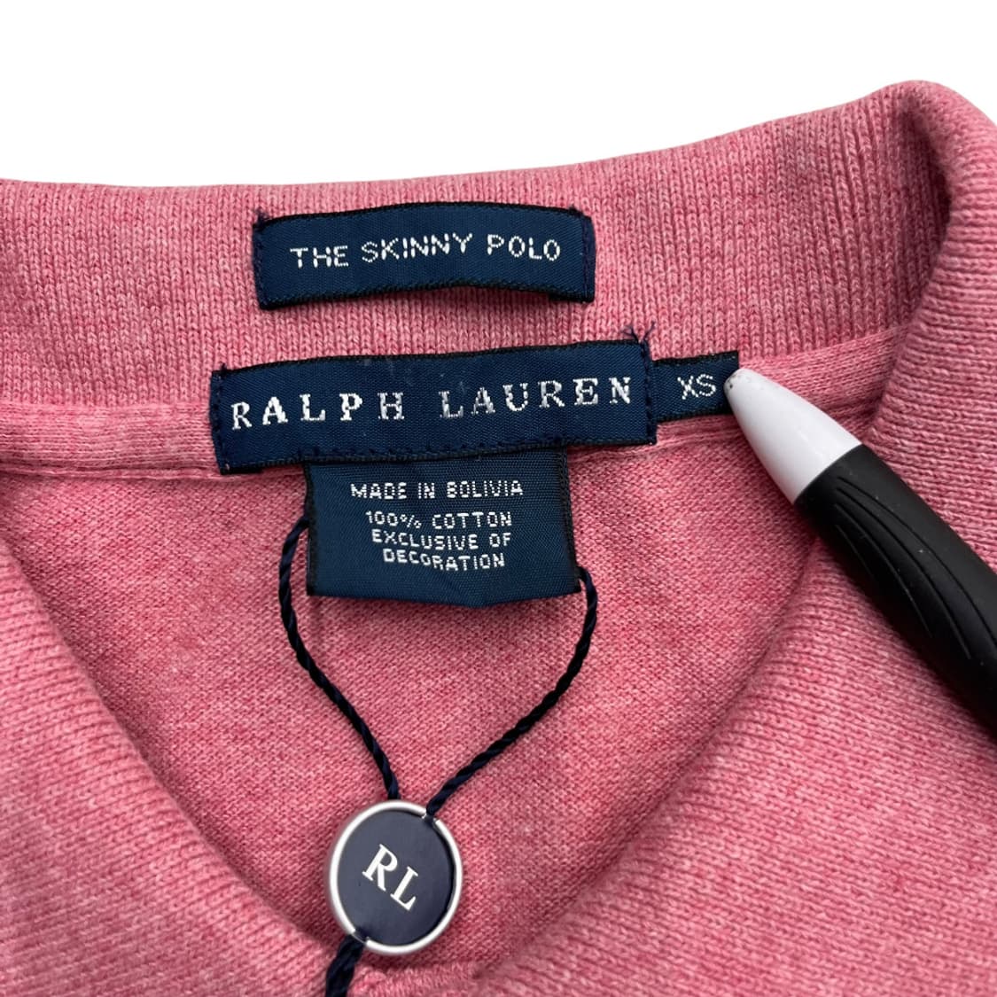 폴로 랄프로렌 딸기우유맛 빅포니 pk 반팔 XS 상품이미지5