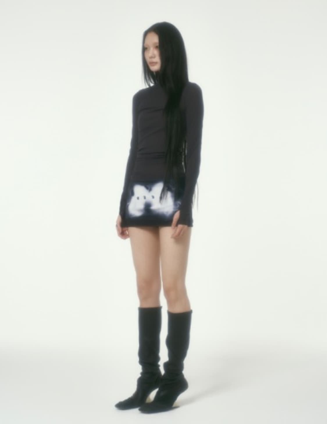 본네 Bonnae 스커트 팬츠 (WHITE) 상품이미지3