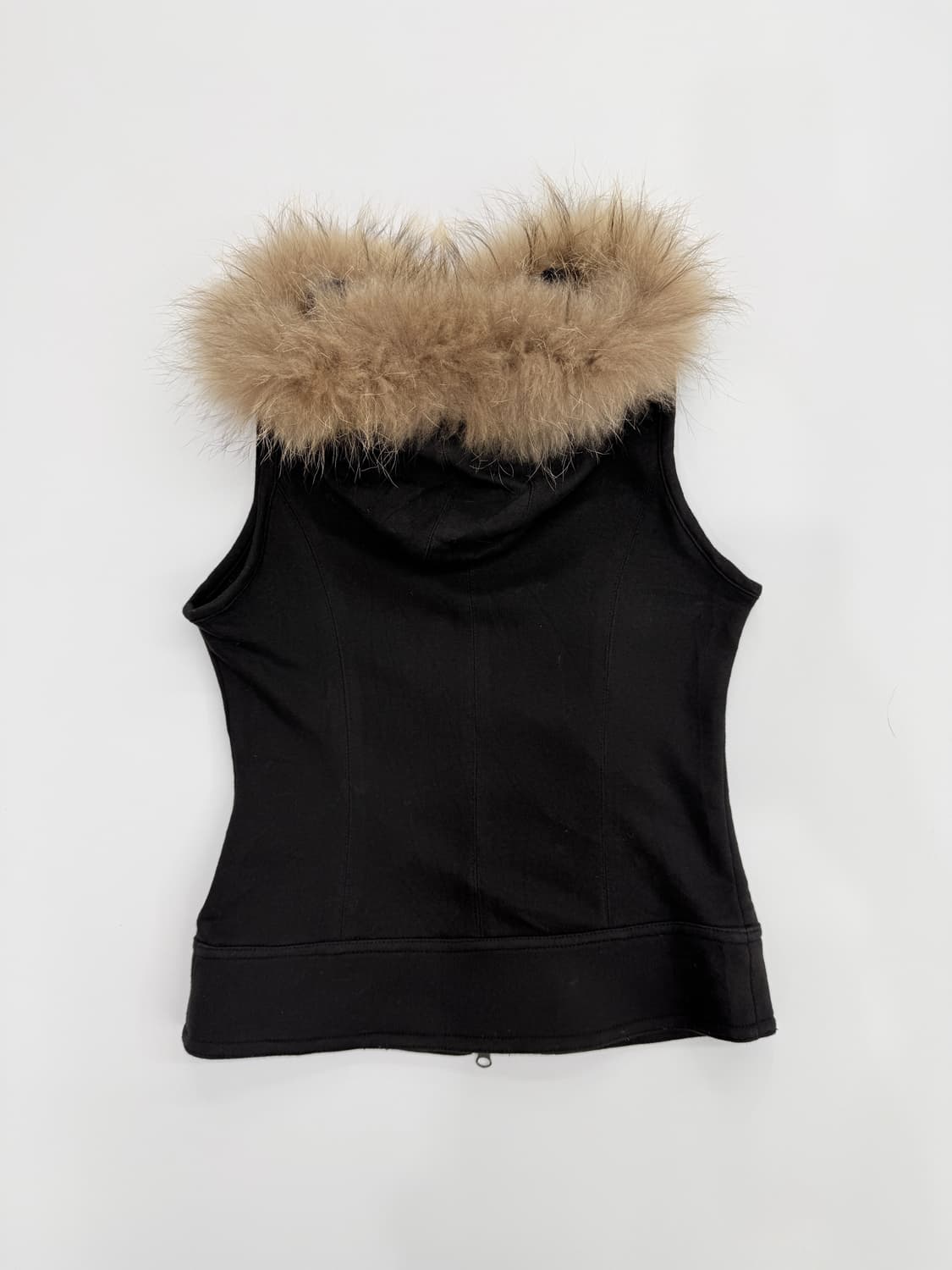 빈티지 Jet Label 퍼 후드집업 베스트 상품이미지4