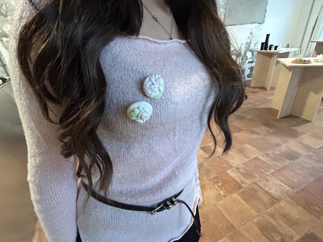 로즈 브로치 상품이미지5