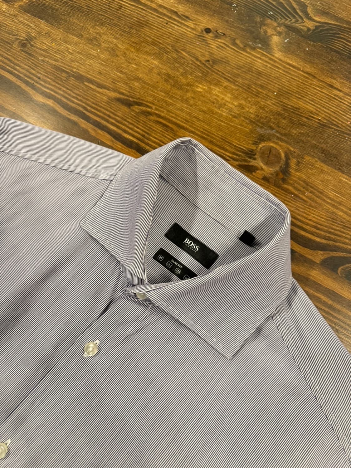 휴고보스 블랙라벨 드레스 셔츠 슬림100 상품이미지9