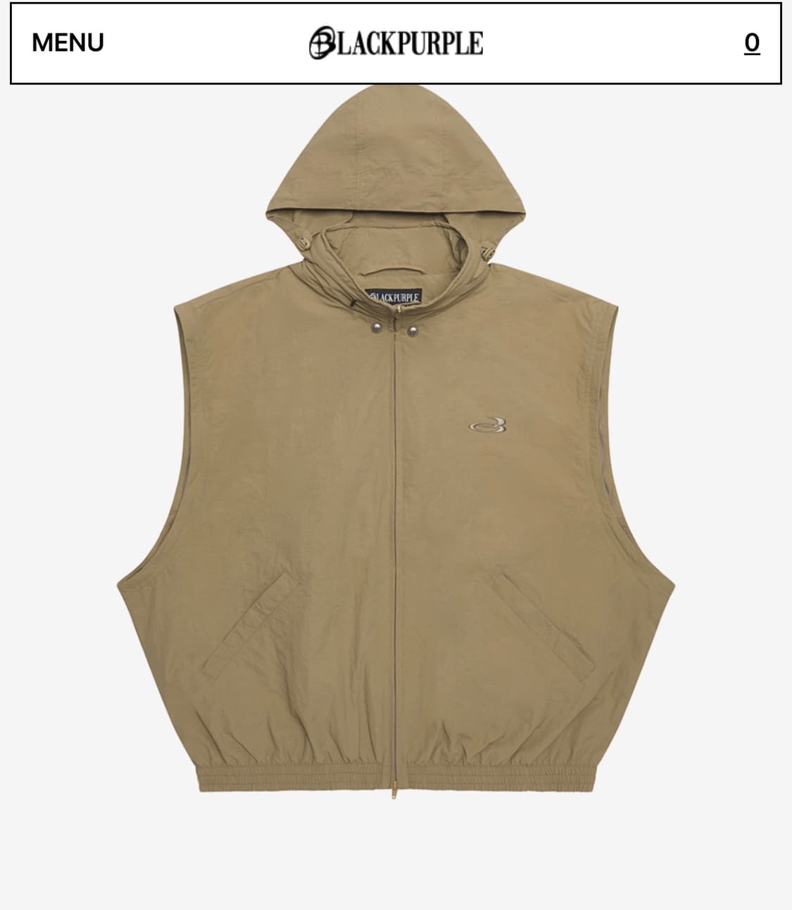 새상품) 블랙퍼플 자켓  상품이미지5