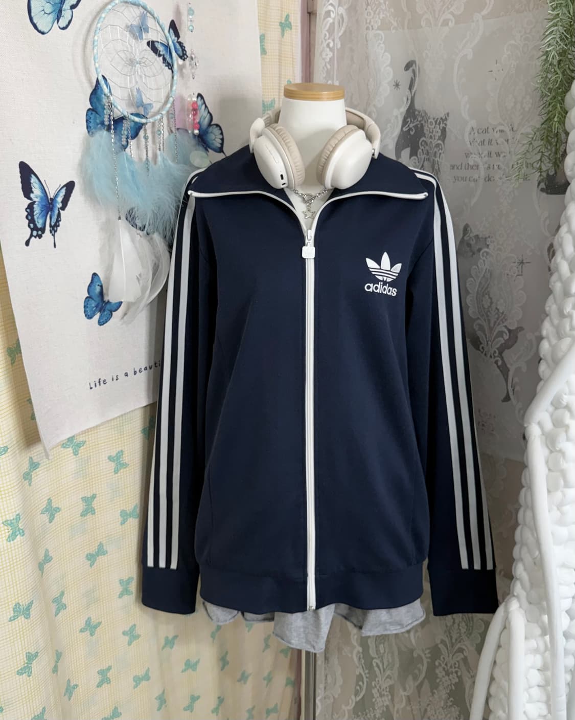 아디다스 네이비 유로파 파이어버드 져지 상품이미지3