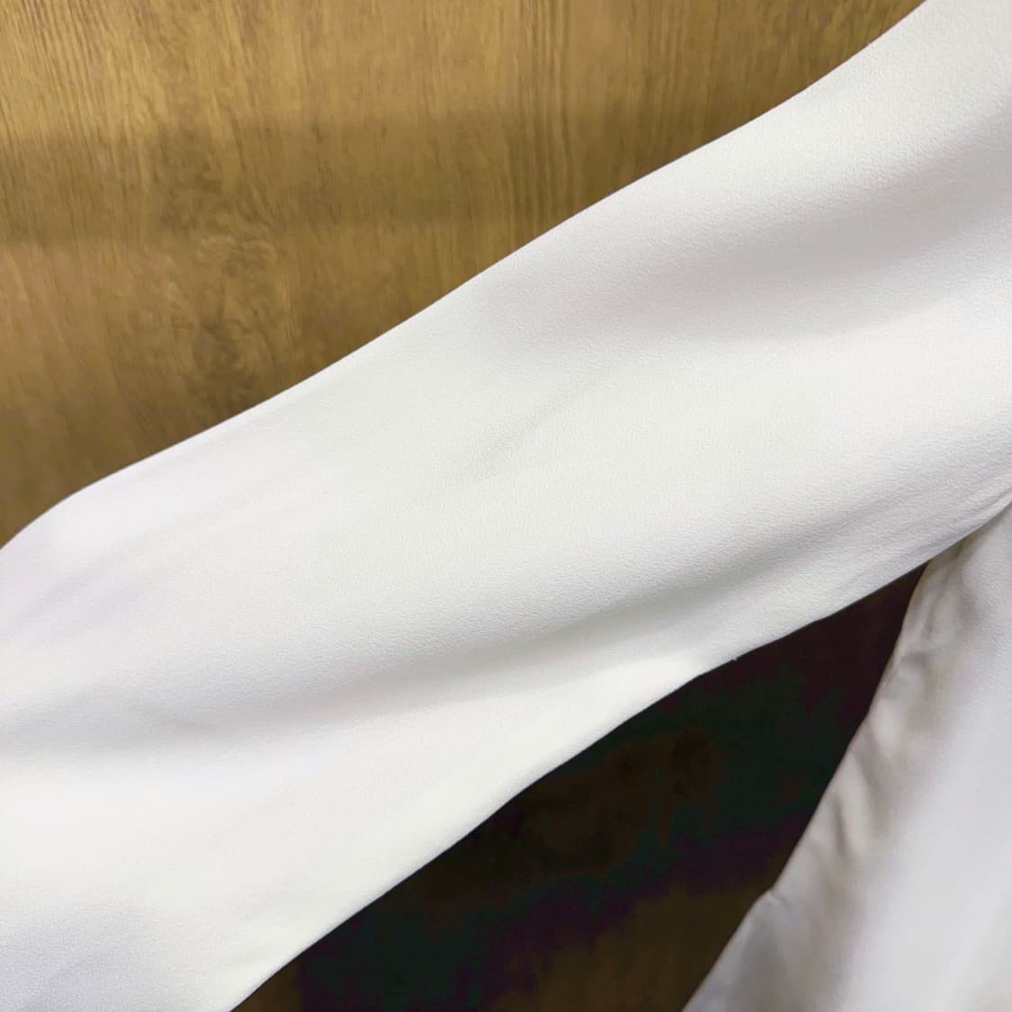 소니아 리키엘 블라우스 롱 슬리브 숄더 버튼 라운드넥 디테일 화이트 상품이미지10