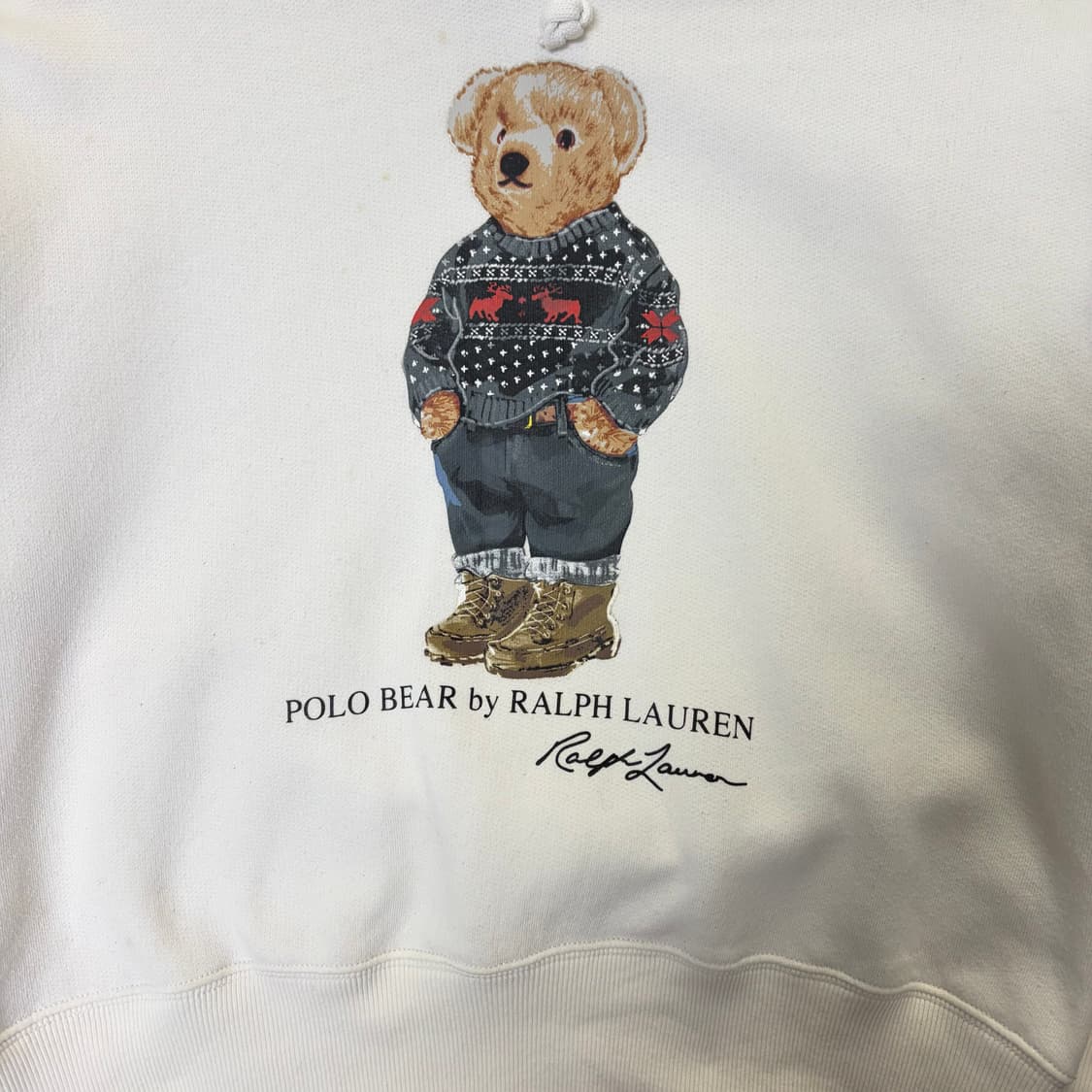 폴로랄프로렌 베어 빅프린팅 후드티[2200] 상품이미지3