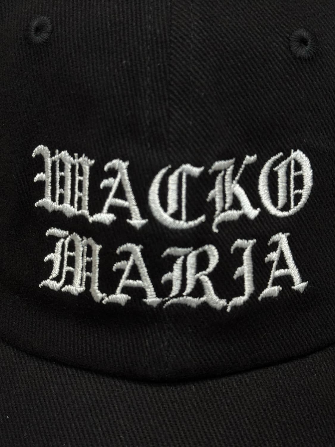 [OS] 와코마리아 6패널캡 타입2 블랙 상품이미지5