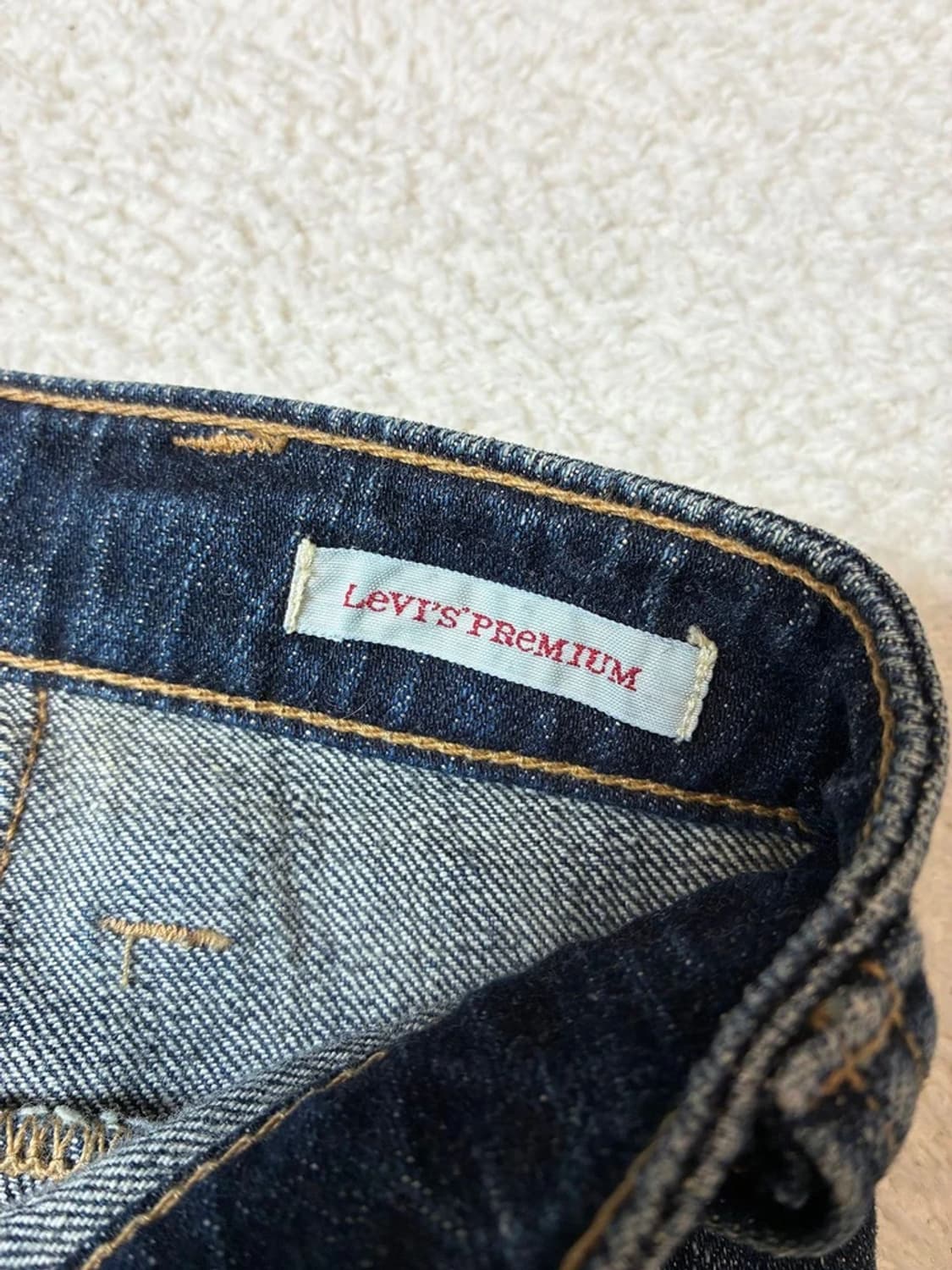 리바이스 00's 밀레니엄 로우라이즈 부츠컷 데님 팬츠 PN7360 상품이미지7