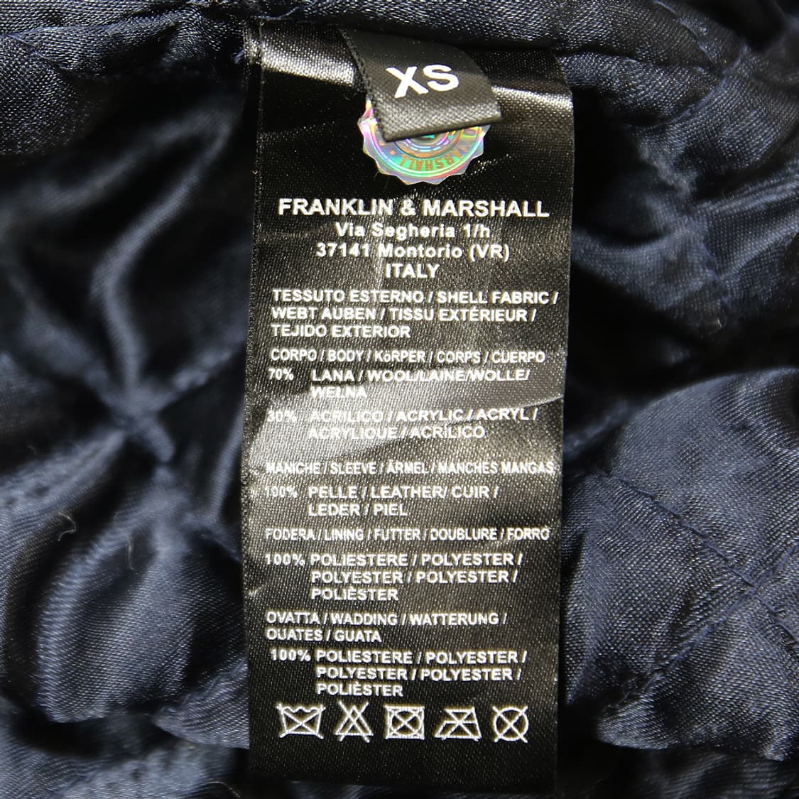 (착용컷) FRANKLIN MARSHALL 바시티 자켓 (남성용 98) 상품이미지8