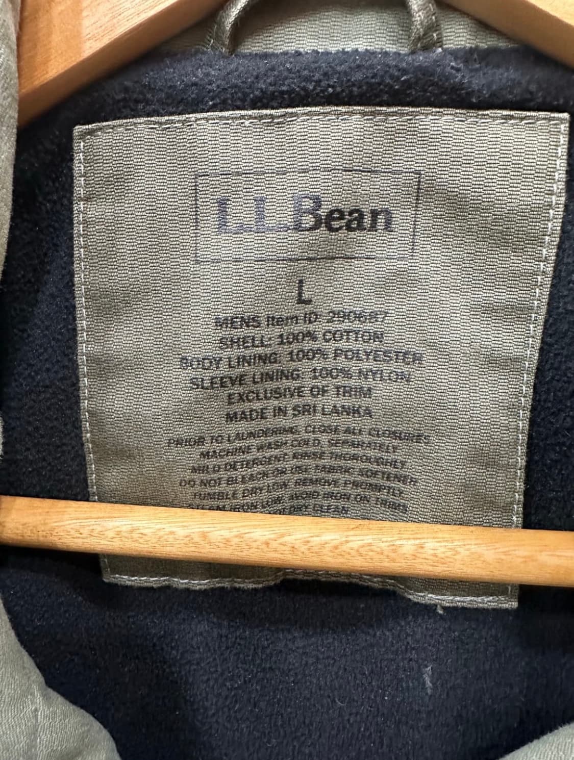 LL Bean 빈티지 워크자켓 카키 상품이미지5