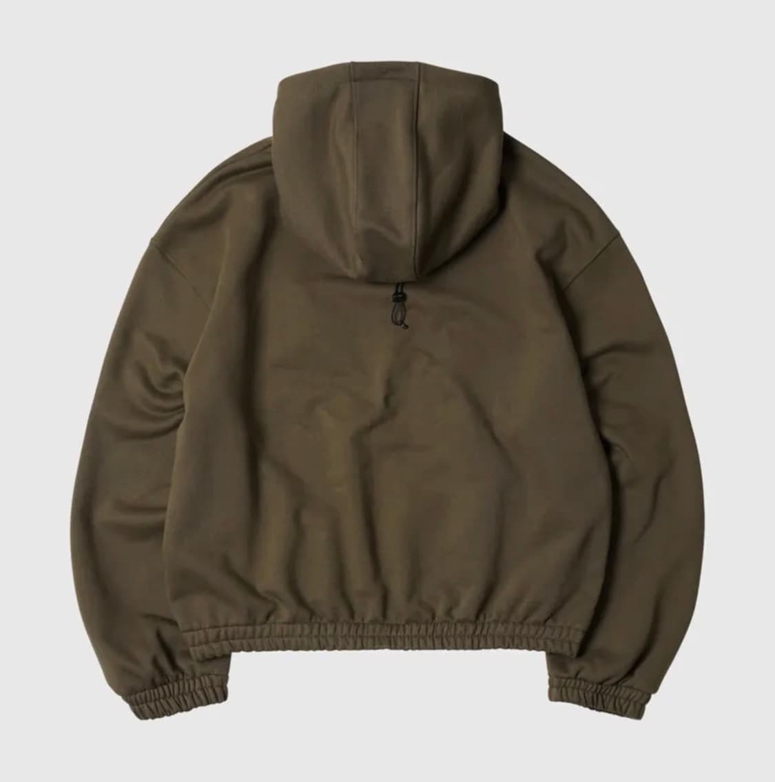 [L] 프리즘웍스 밴딩 스냅 후디 브라운 상품이미지3