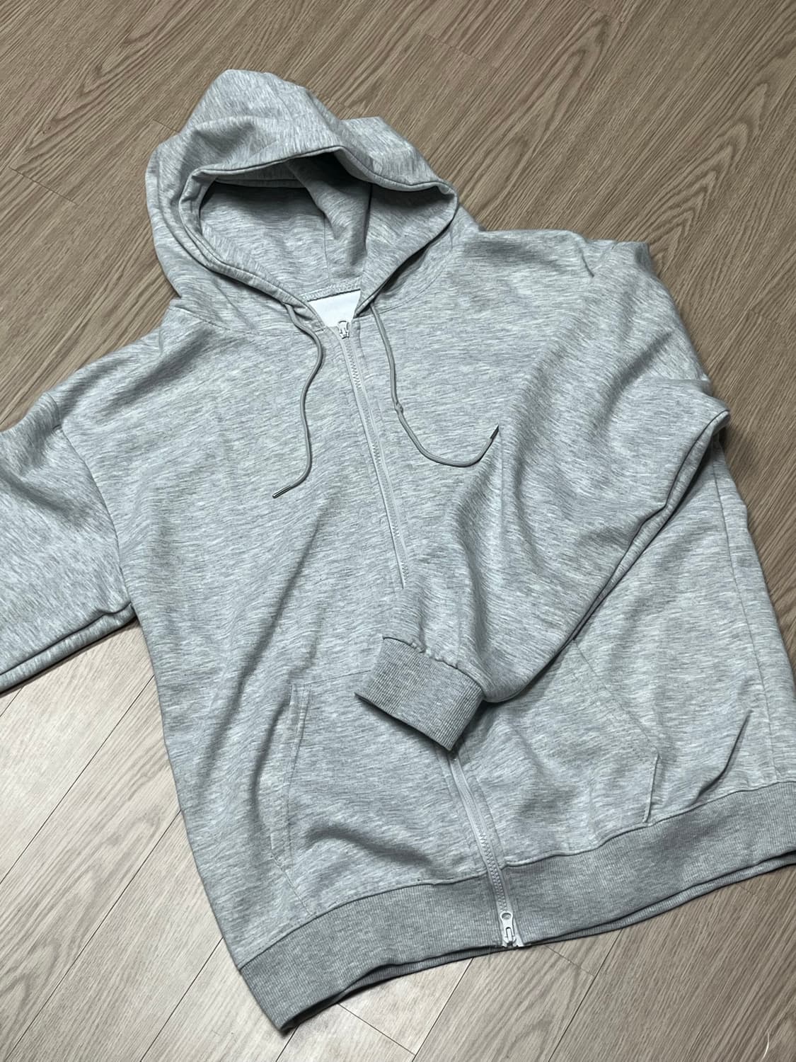 무지 후드집업 상품이미지1