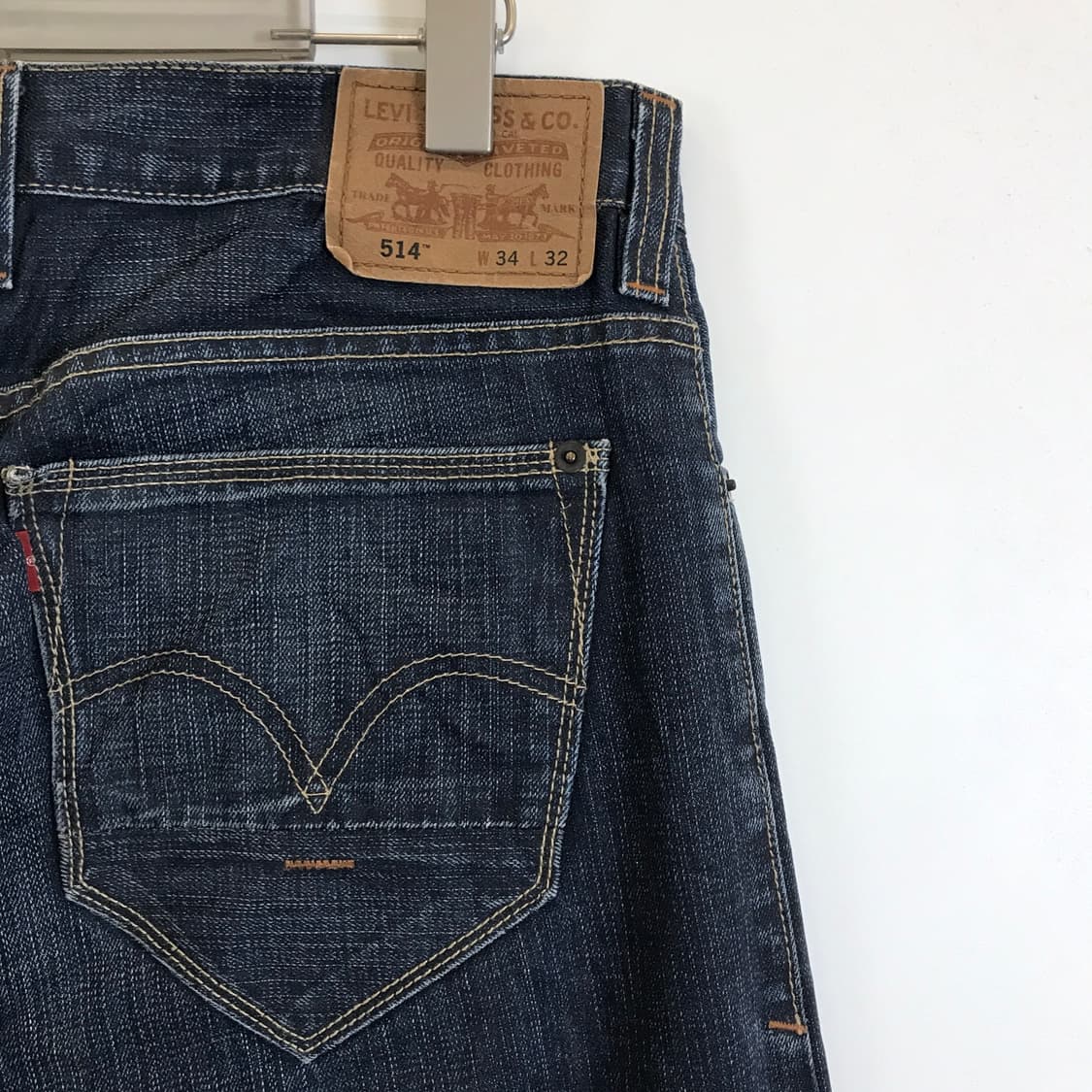 리바이스 514 스트레이트 워시드데님 [34인치] 상품이미지4