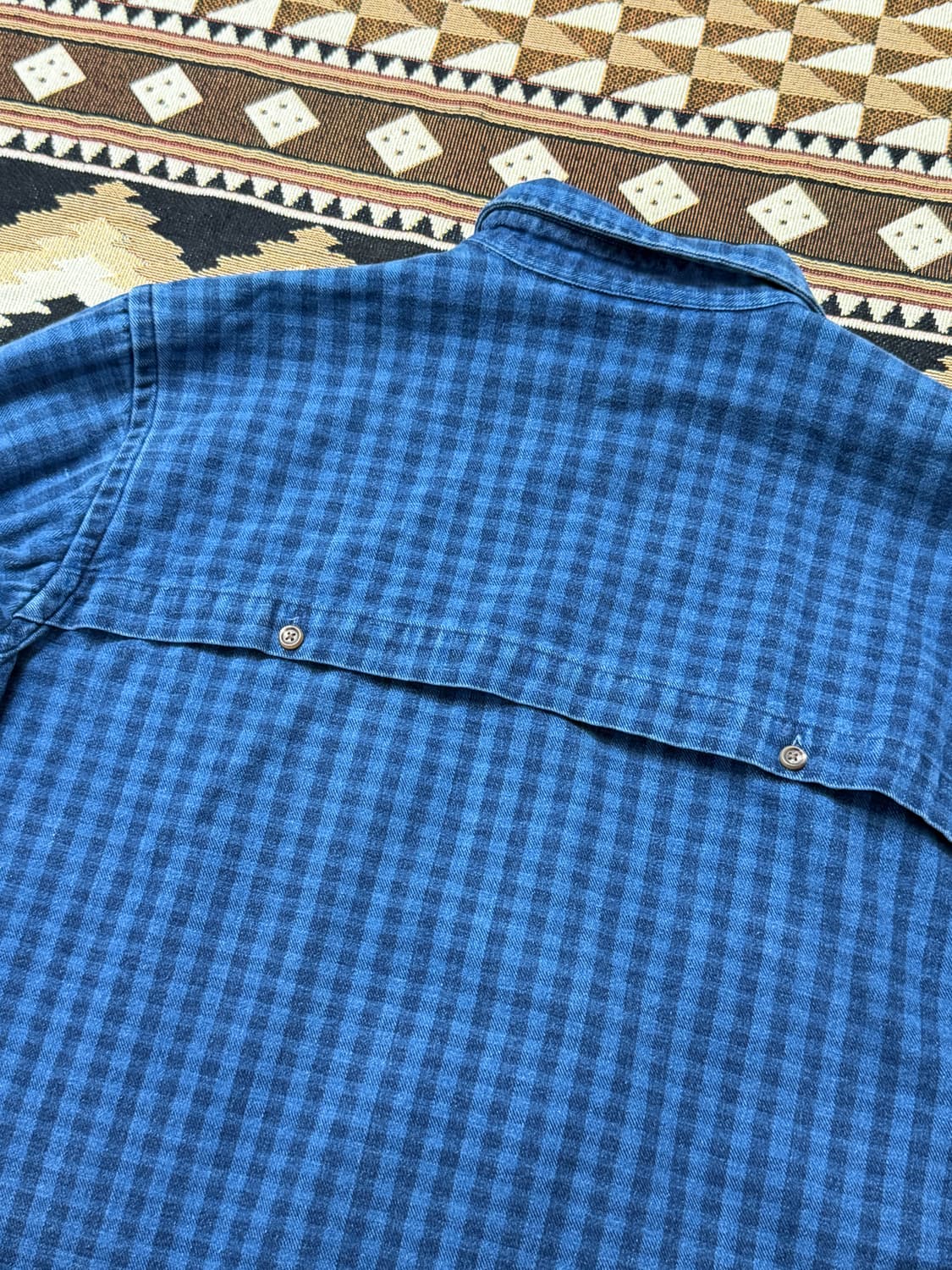 Super Rare! 90s Polo Country 헌팅 백플랩 셔츠 상품이미지6