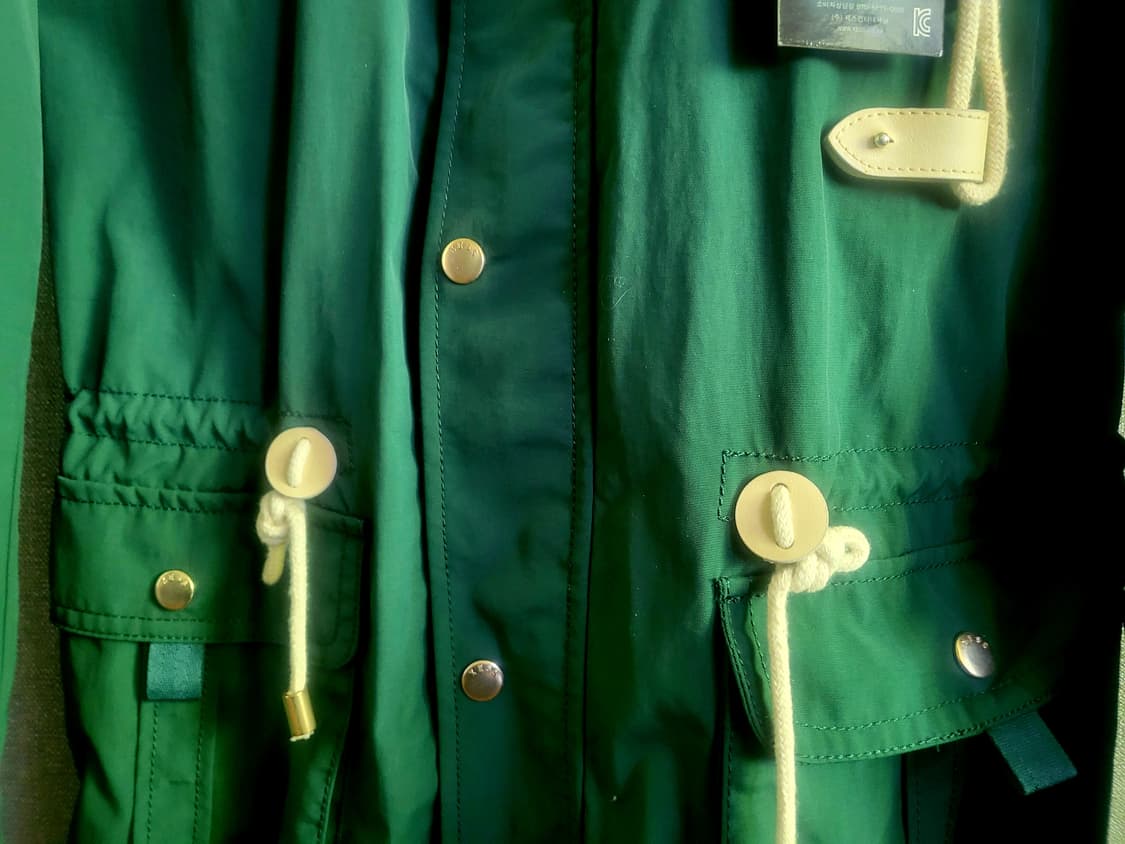 [택달린 새상품] XESS  야상 양가죽배색  후드점퍼 상품이미지6