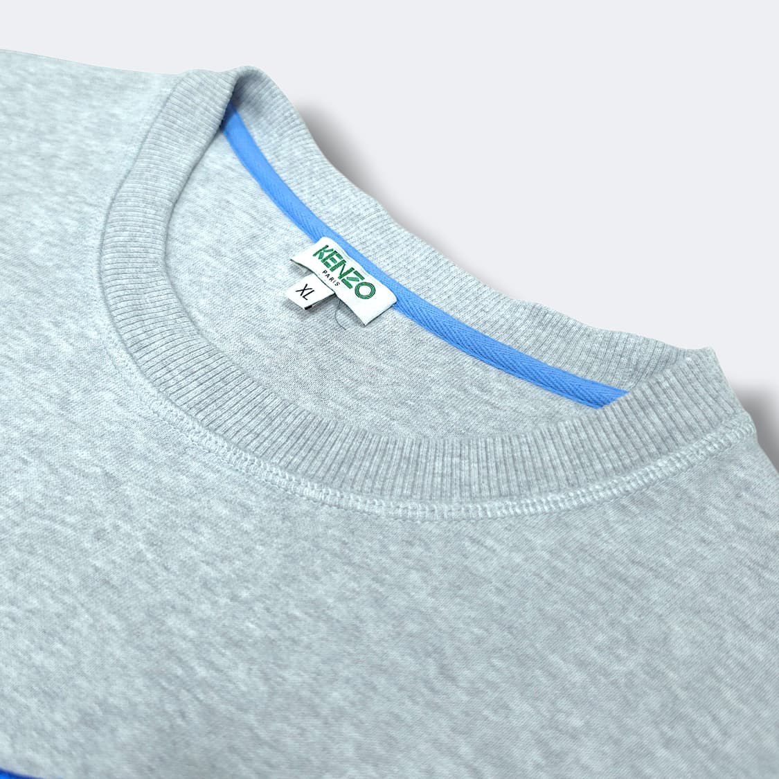 [XL] 겐조 파리 자수 헤더그레이 맨투맨 상품이미지7