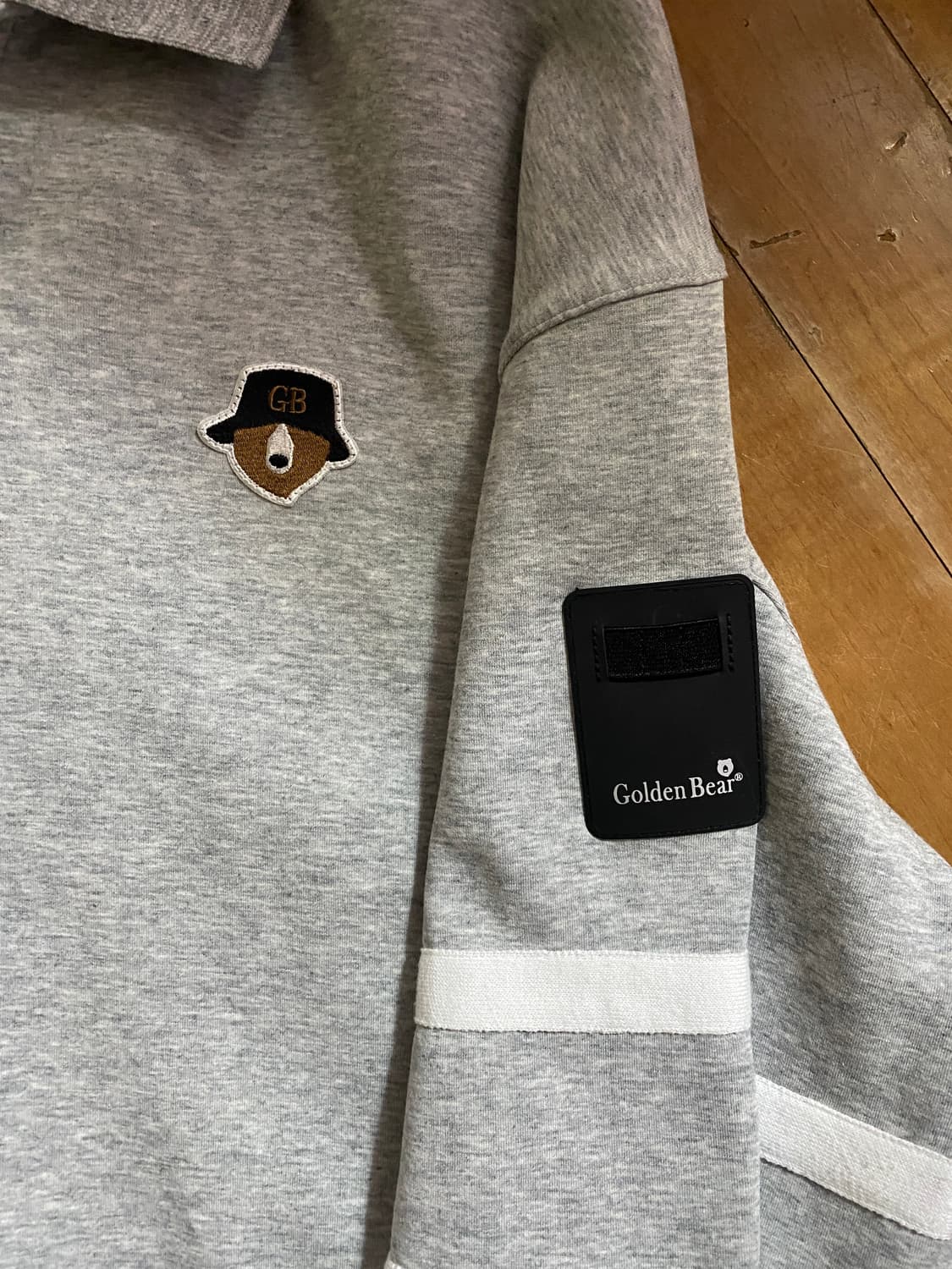 골든베어 그레이 카라 맨투맨 L 상품이미지4