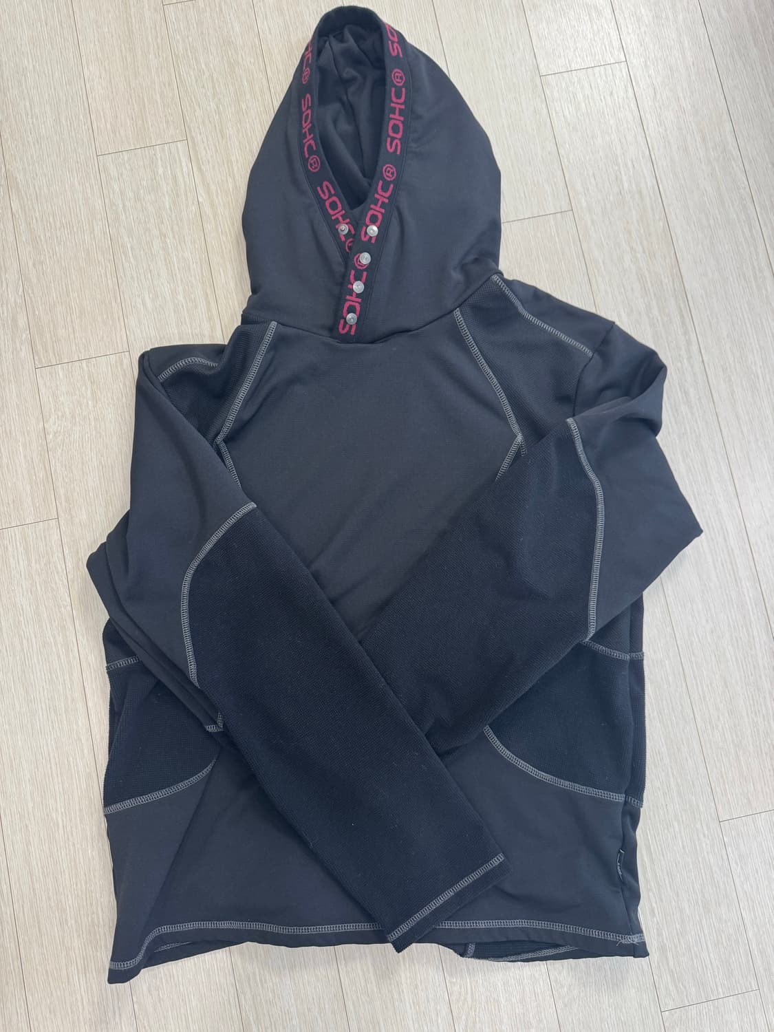 썸웨어아웃사이드 후드티 L 상품이미지2