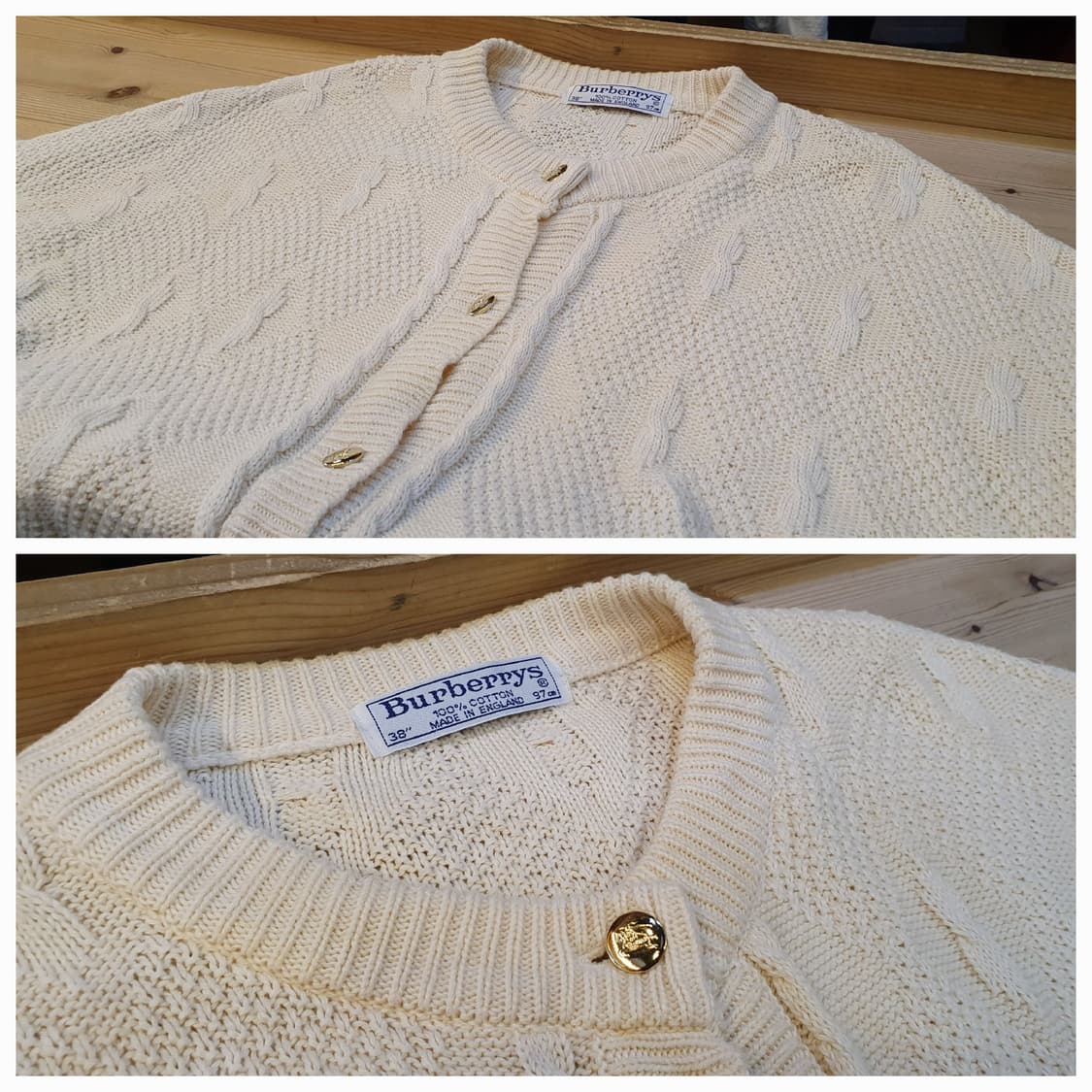 88.버버리 니트 가디건 상품이미지3