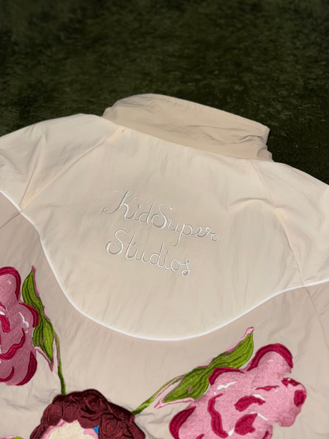 [XL] KIDSUPER 키드슈퍼 브루클린 보나틱스 자수 로고 트랙 자켓 상품이미지2