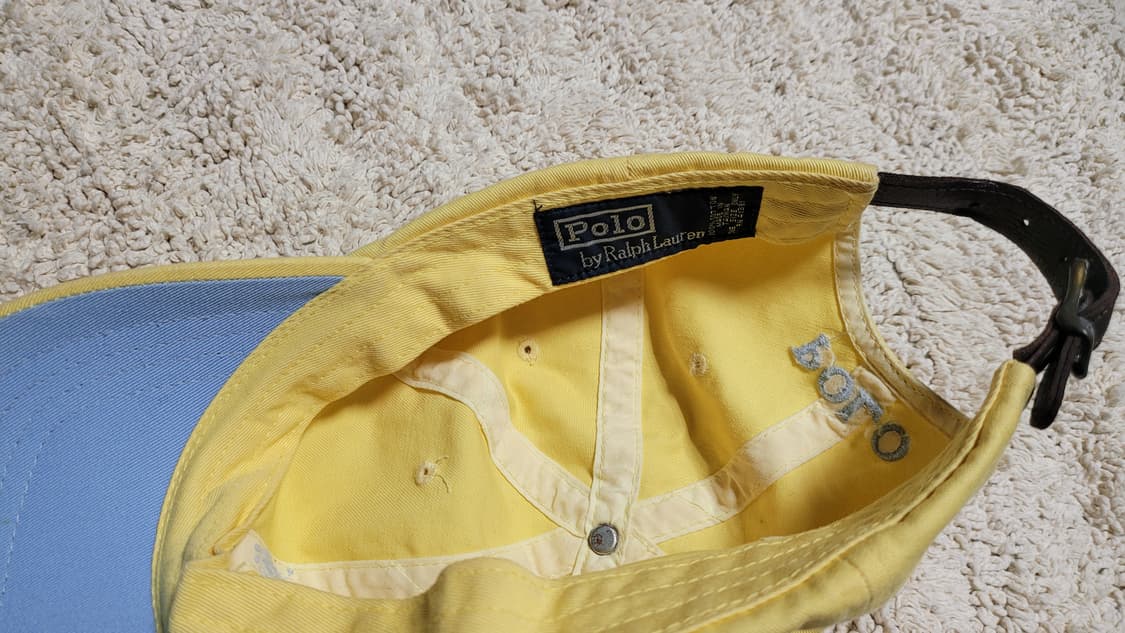 폴로 옐로우 캡 상품이미지5