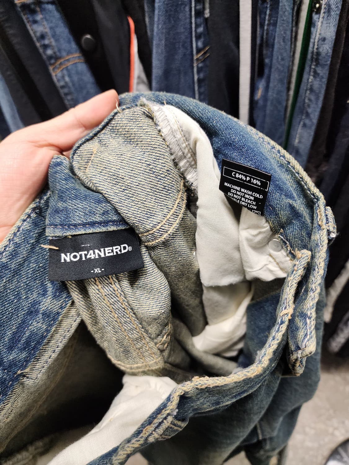 낫포너드 더블니 카모플라쥬 벌룬팬츠 상품이미지7