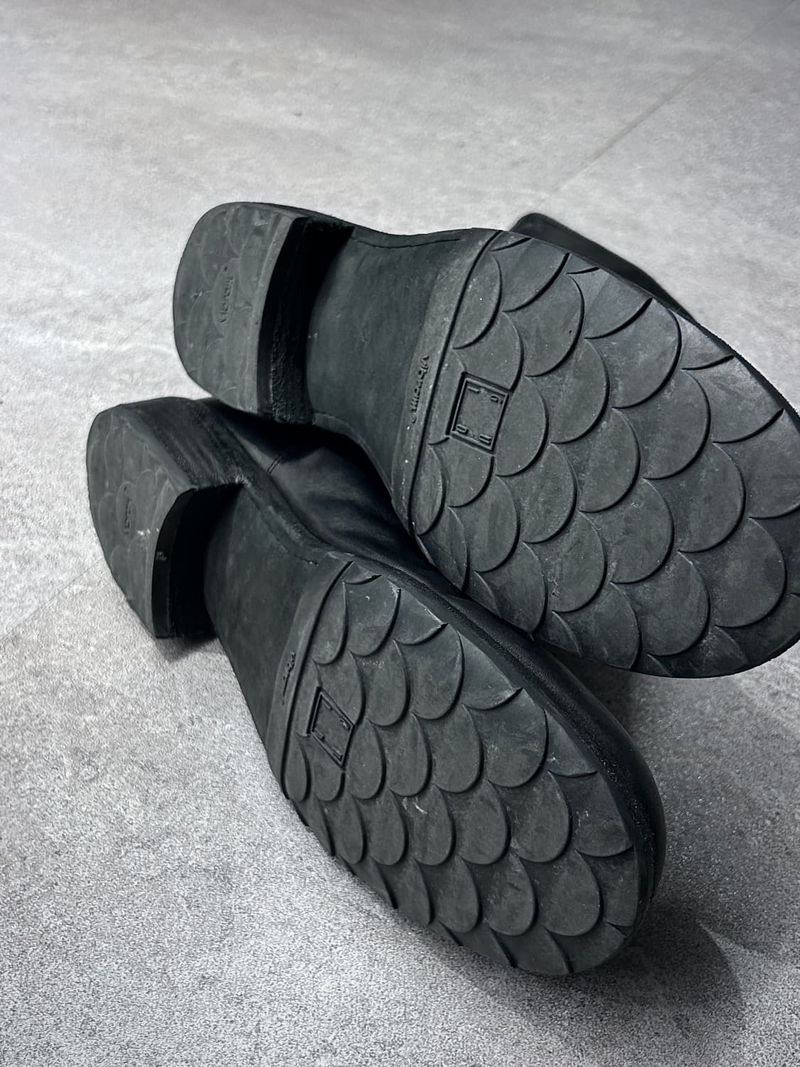 구이디 홀스 풀 그레인 백 지퍼 부츠 상품이미지9