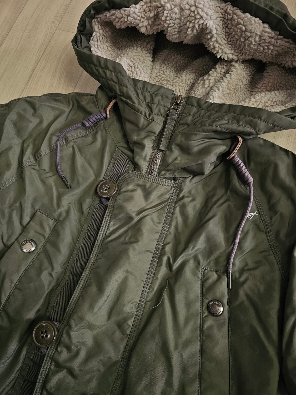 Thursday Island N3B 카키 자켓 L 상품이미지3