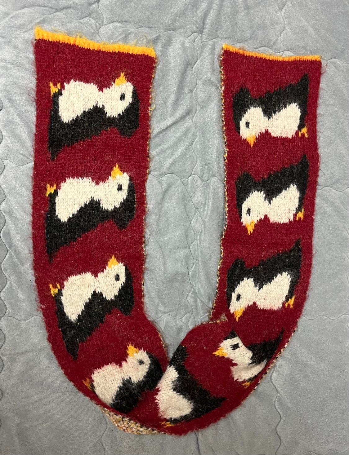 펭귄 목도리 머플러 상품이미지1