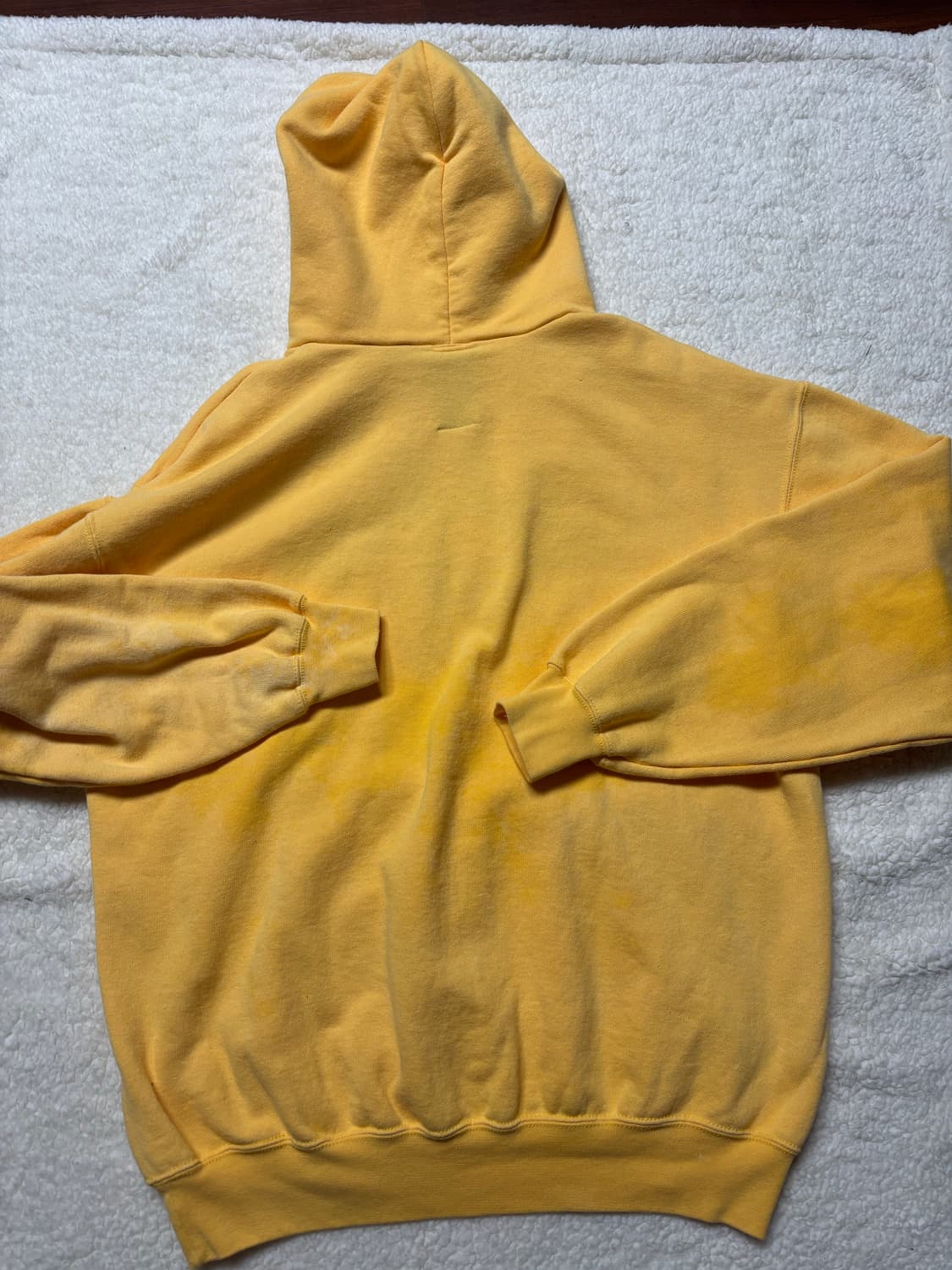 와일드동키 / PURDUE 후디 / 워시드 옐로우 / L 상품이미지4