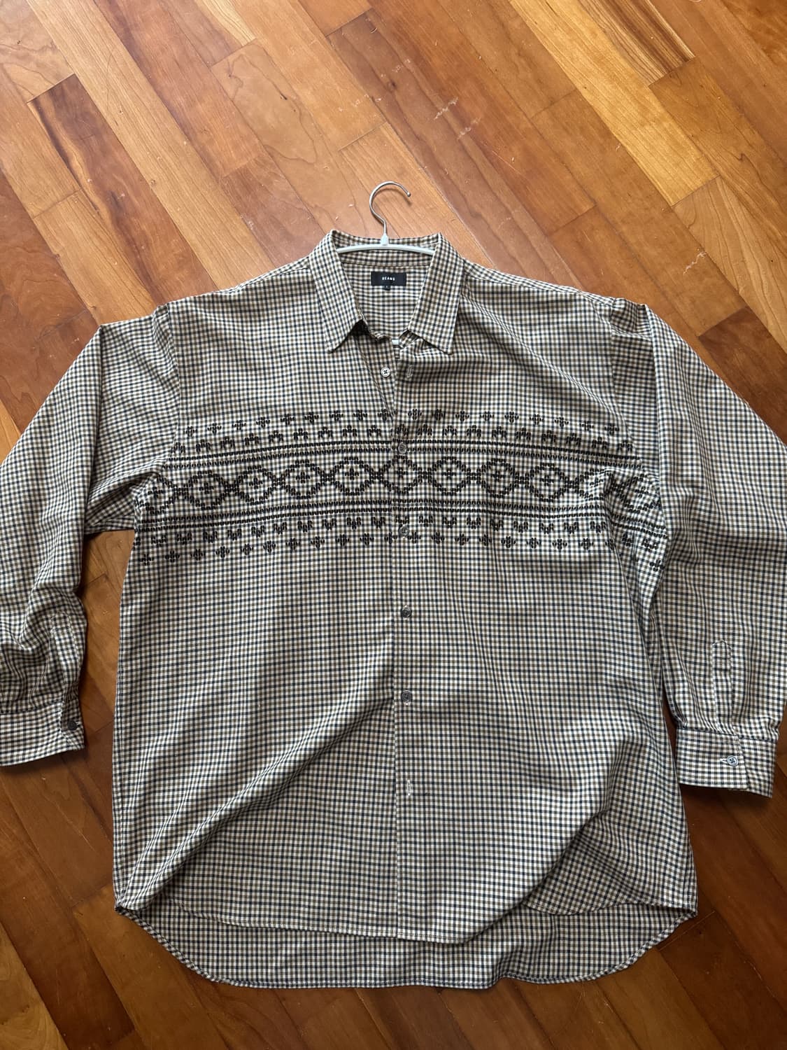 빔즈 체크셔츠 (L) 상품이미지1