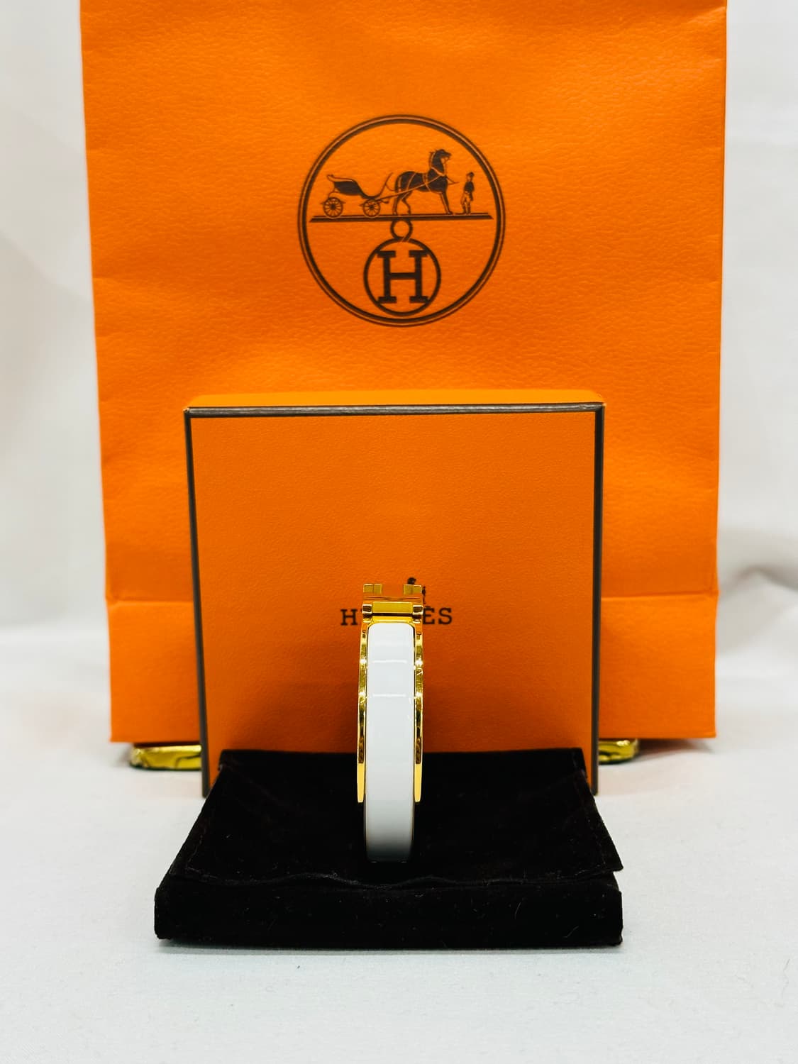 [풀구성] 에르메스 클릭아슈 화이트 골드 PM 상품이미지3