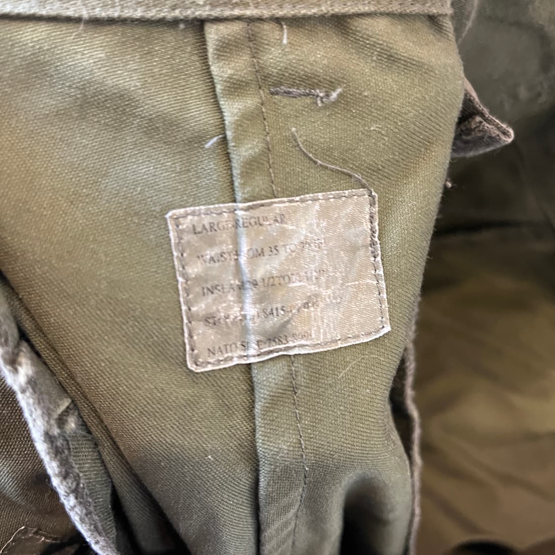 L U.S. ARMY 밀리터리 카고 팬츠/W2578 상품이미지4