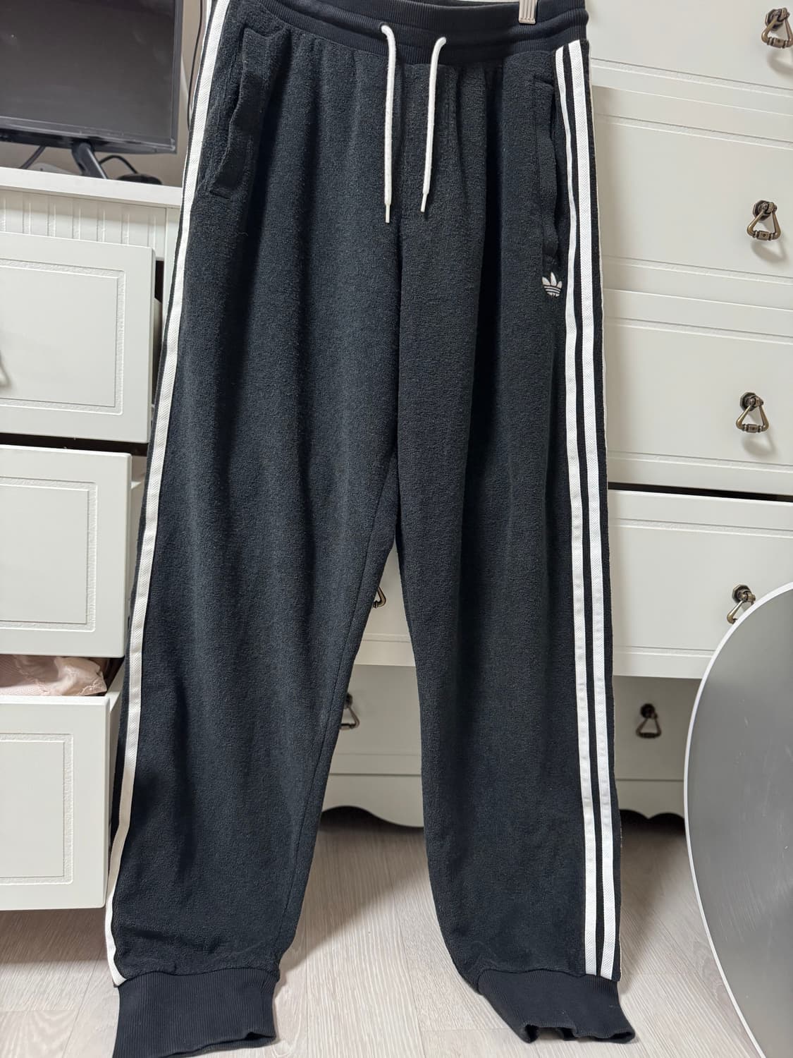 아디다스 플리스 삼선 파이어버드 팬츠 s 상품이미지1