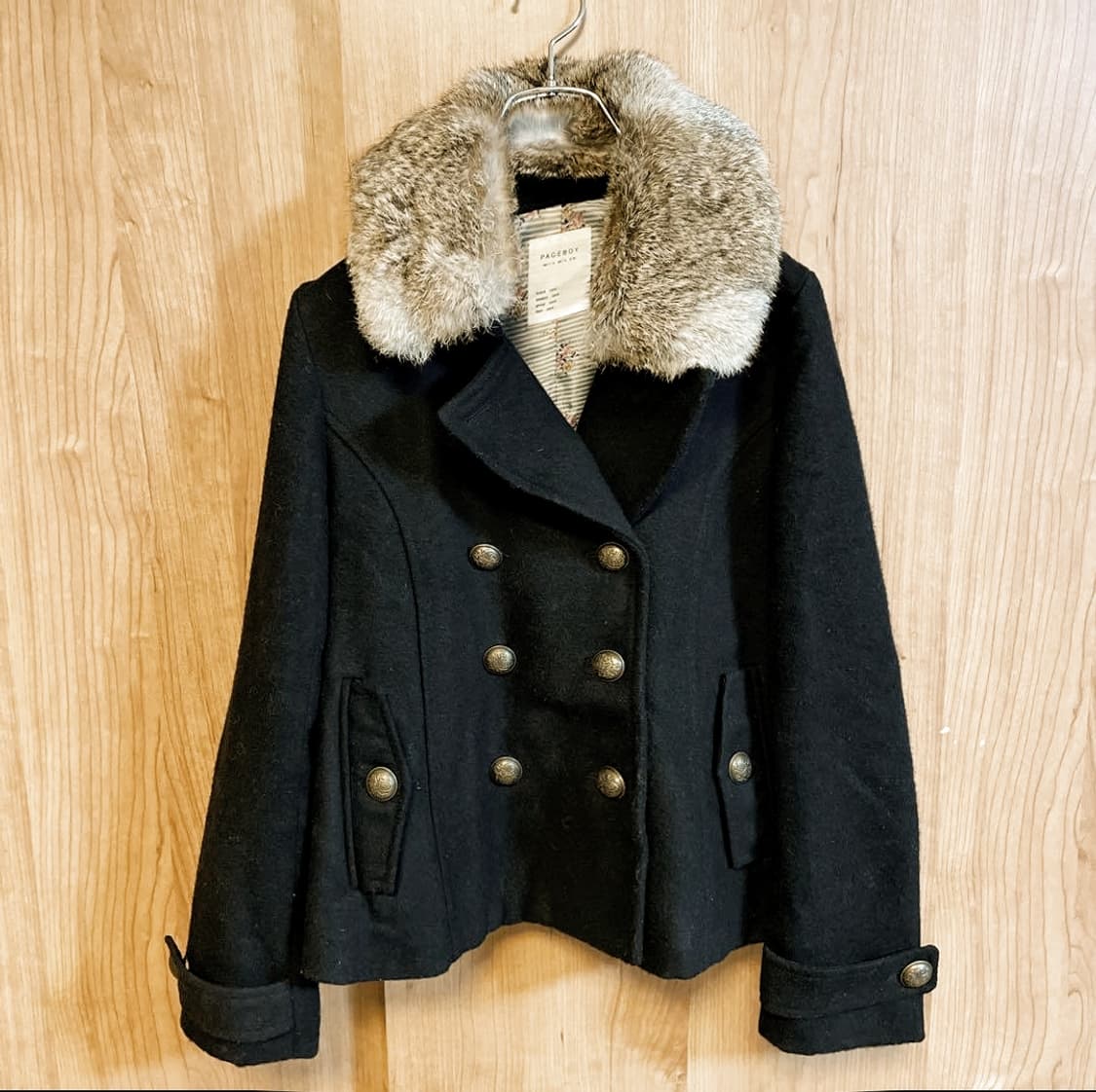 빈티지 코트 y2k자켓 오네갸루 긱시크 고스펑크 그런지 로맨틱 공겜여주 상품이미지1