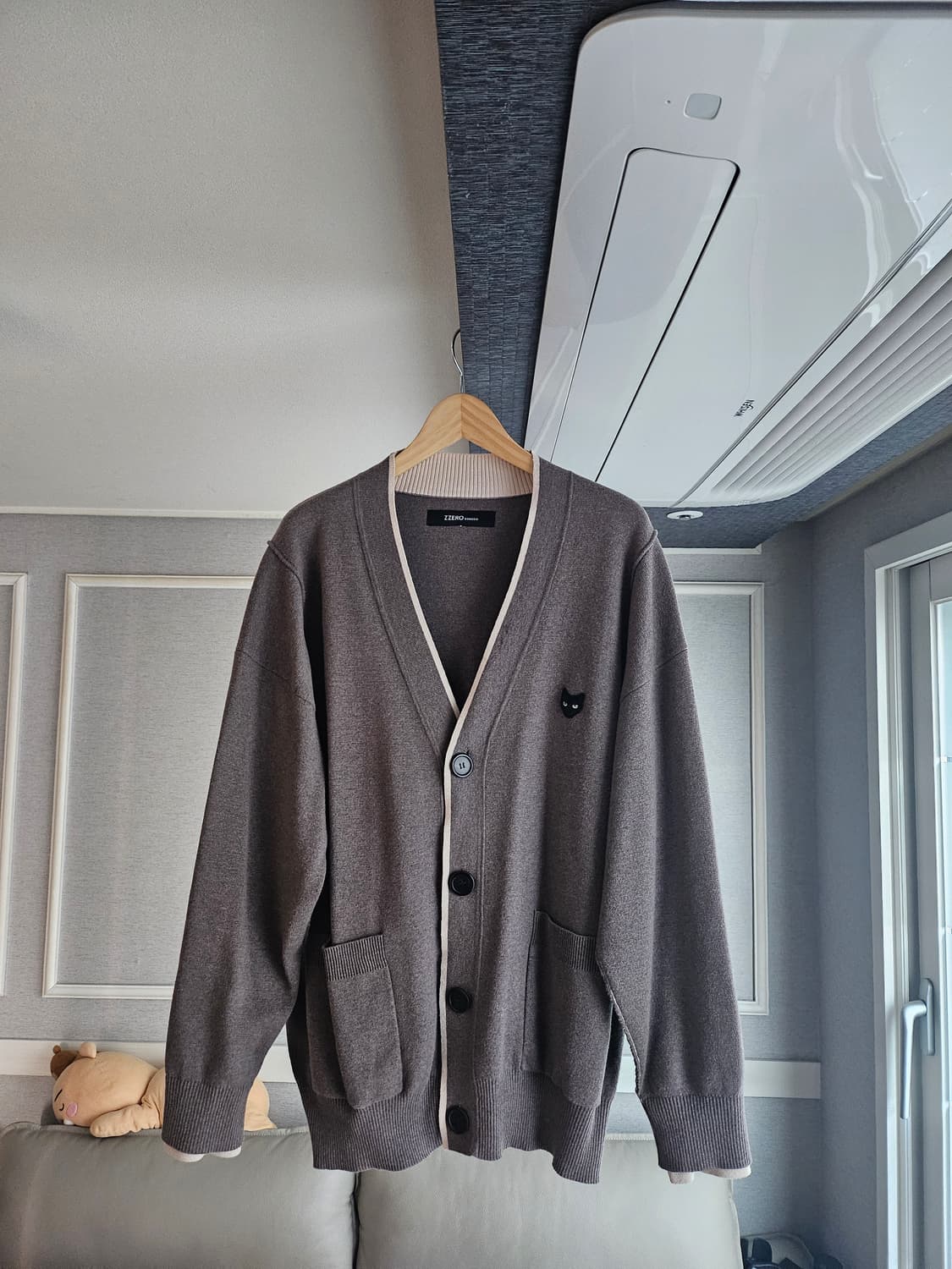 [거의 새것] 송지오옴므 지제로 가디건 M 상품이미지1