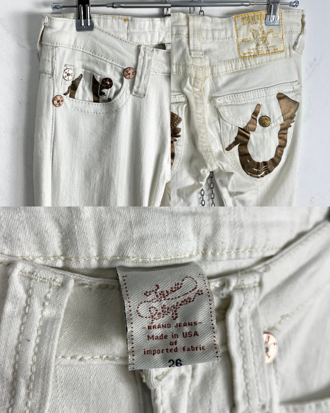 True Religion Gliter Joy flare pants 상품이미지7