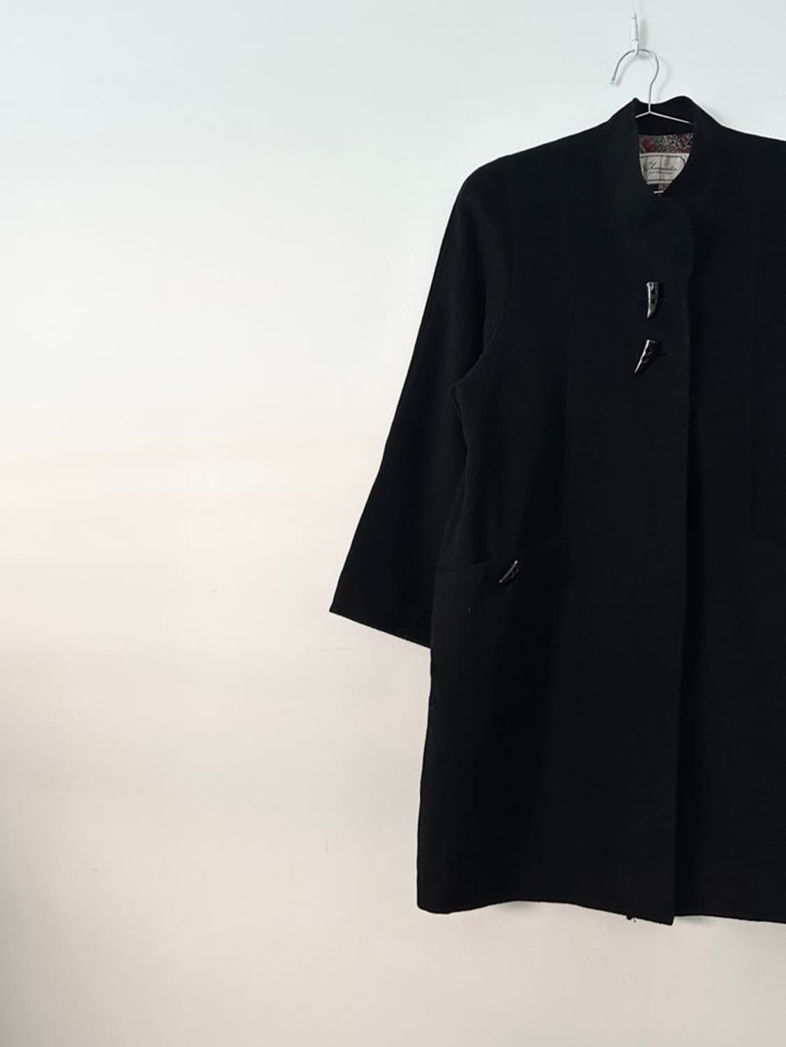 Toggle midi wool coat / black 상품이미지2